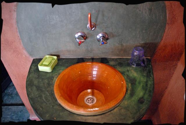 salle de bain - chambre été - les 4 saisons du dades